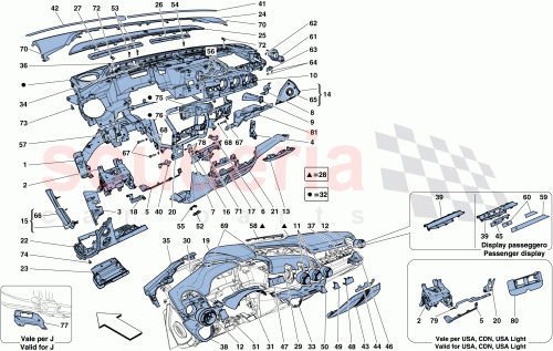 Part Diagram for Ferrari 87527800