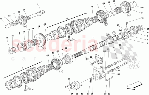 Part Diagram for Ferrari 204984