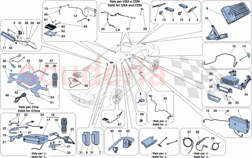 Part Diagram for Ferrari 291695
