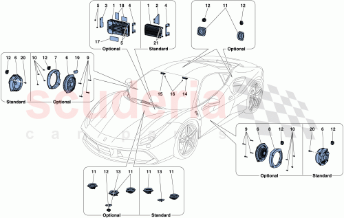 Part Diagram for Ferrari 258166