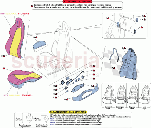 Part Diagram for Ferrari 85388600