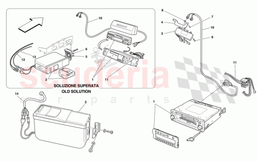 Part Diagram for Ferrari 174267