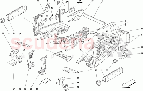 Part Diagram for Ferrari 192814