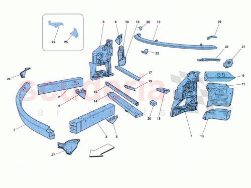 Part Diagram for Ferrari 265064
