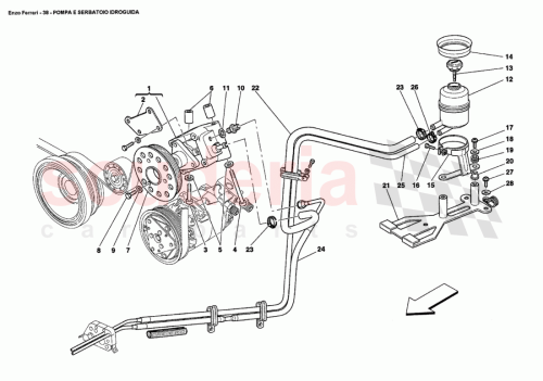 Part Diagram for Ferrari 143873