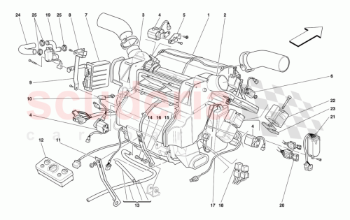 Part Diagram for Ferrari 65674800