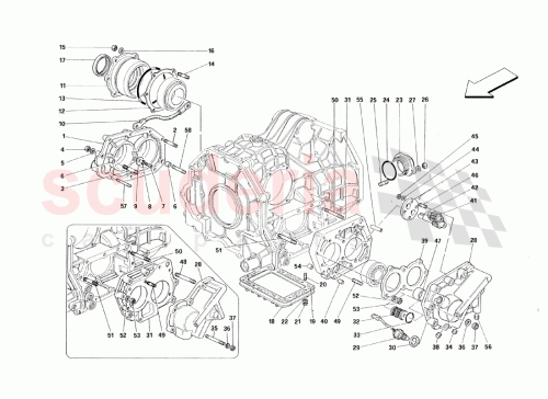 Part Diagram for Ferrari 13543624