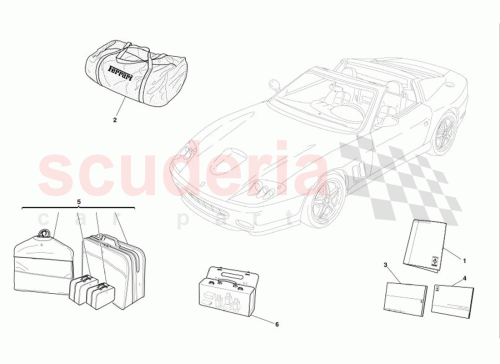 Part Diagram for Ferrari 173508