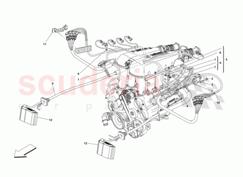 Part Diagram for Ferrari 213635