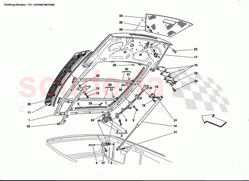 Part Diagram for Ferrari 67416700
