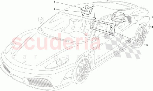 Part Diagram for Ferrari 66252500