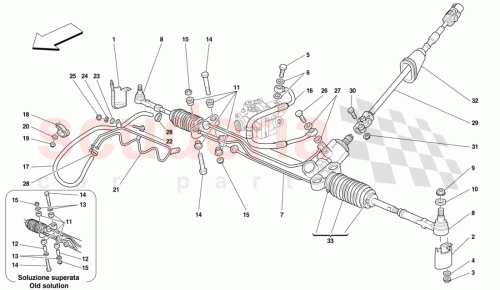 Part Diagram for Ferrari 175271