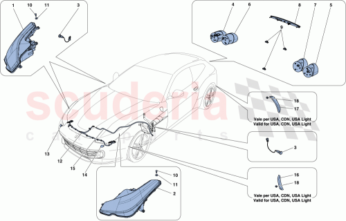 Part Diagram for Ferrari 88525500