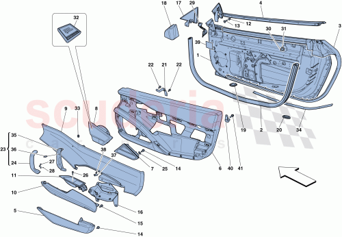Part Diagram for Ferrari 83904011