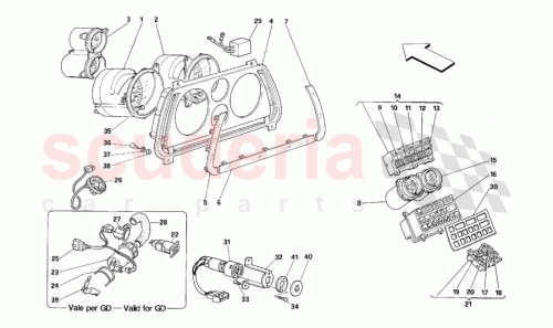 Part Diagram for Ferrari 157152