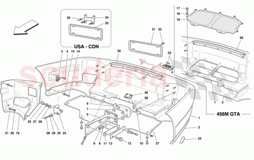 Part Diagram for Ferrari 10978521