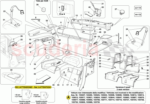 Part Diagram for Ferrari 69717300