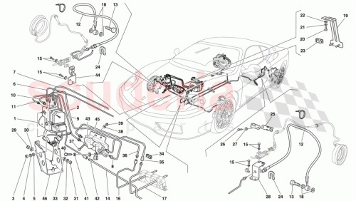 Part Diagram for Ferrari 182920