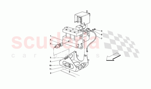 Part Diagram for Ferrari 151760