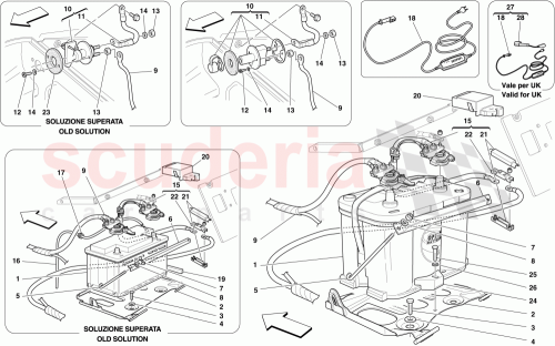 Part Diagram for Ferrari 81260300