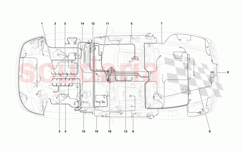 Part Diagram for Ferrari 187930