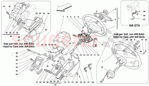 Part Diagram for Ferrari 157313