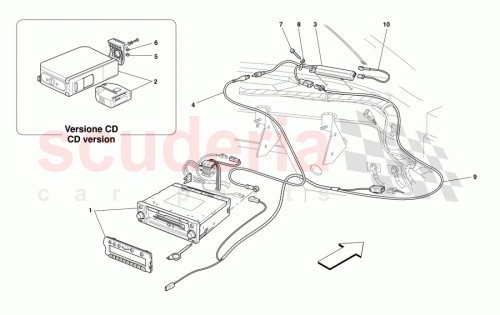 Part Diagram for Ferrari 188408