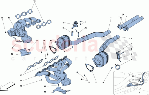 Part Diagram for Ferrari 274152