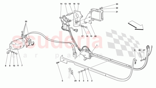 Part Diagram for Ferrari 64859800