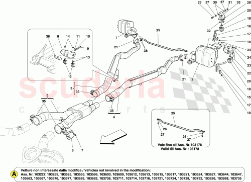 Part Diagram for Ferrari 252174