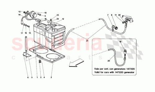 Part Diagram for Ferrari 148819