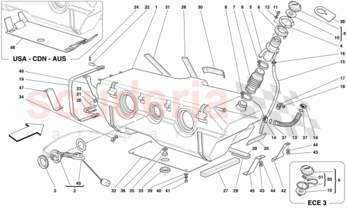 Part Diagram for Ferrari 63939100
