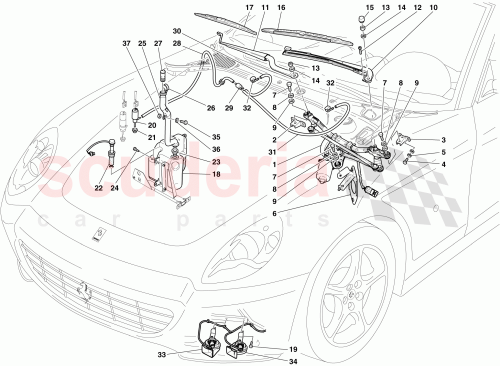 Part Diagram for Ferrari 67843300