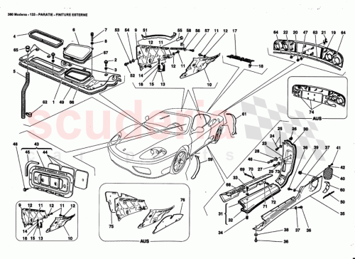 Part Diagram for Ferrari 119365