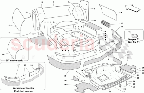 Part Diagram for Ferrari 67789200