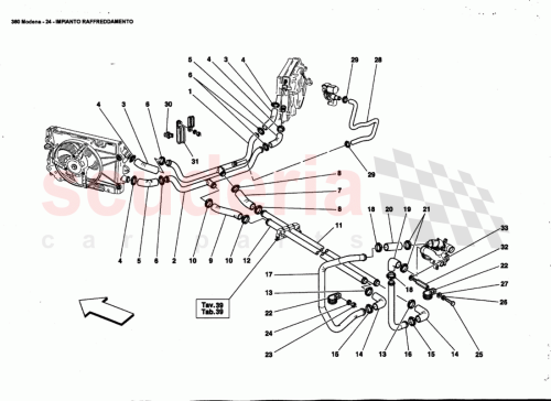Part Diagram for Ferrari 173402