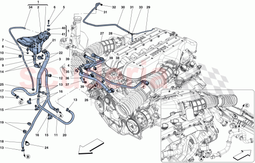 Part Diagram for Ferrari 286492
