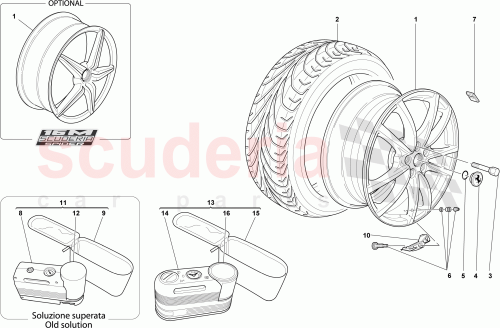 Part Diagram for Ferrari 68926700