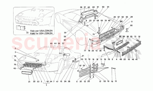 Part Diagram for Ferrari 64739800