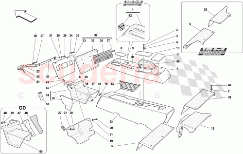 Part Diagram for Ferrari 13310877