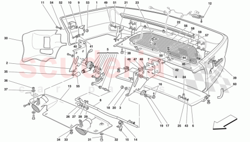 Part Diagram for Ferrari 63737200