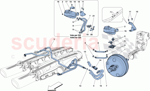 Part Diagram for Ferrari 282716