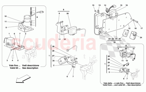 Part Diagram for Ferrari 65892700