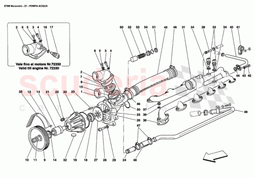 Part Diagram for Ferrari 183681