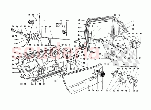 Part Diagram for Ferrari 60302106