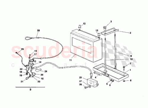 Part Diagram for Ferrari 161814