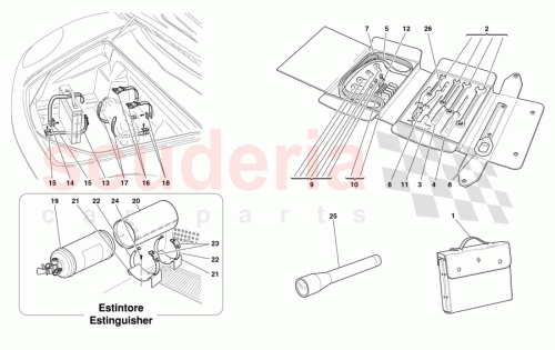 Part Diagram for Ferrari 185386