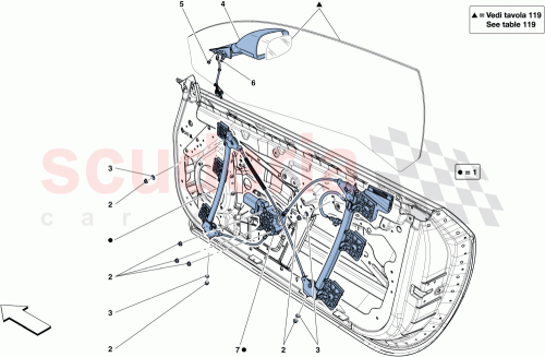 Part Diagram for Ferrari 82127600