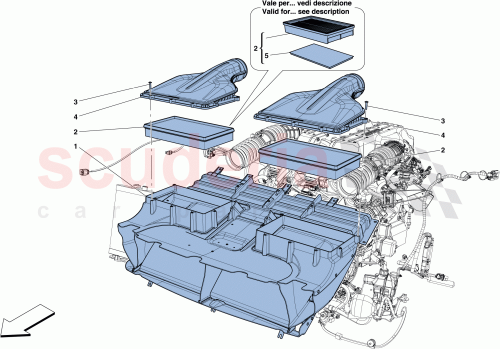 Part Diagram for Ferrari 326808