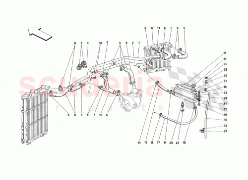 Part Diagram for Ferrari 296781